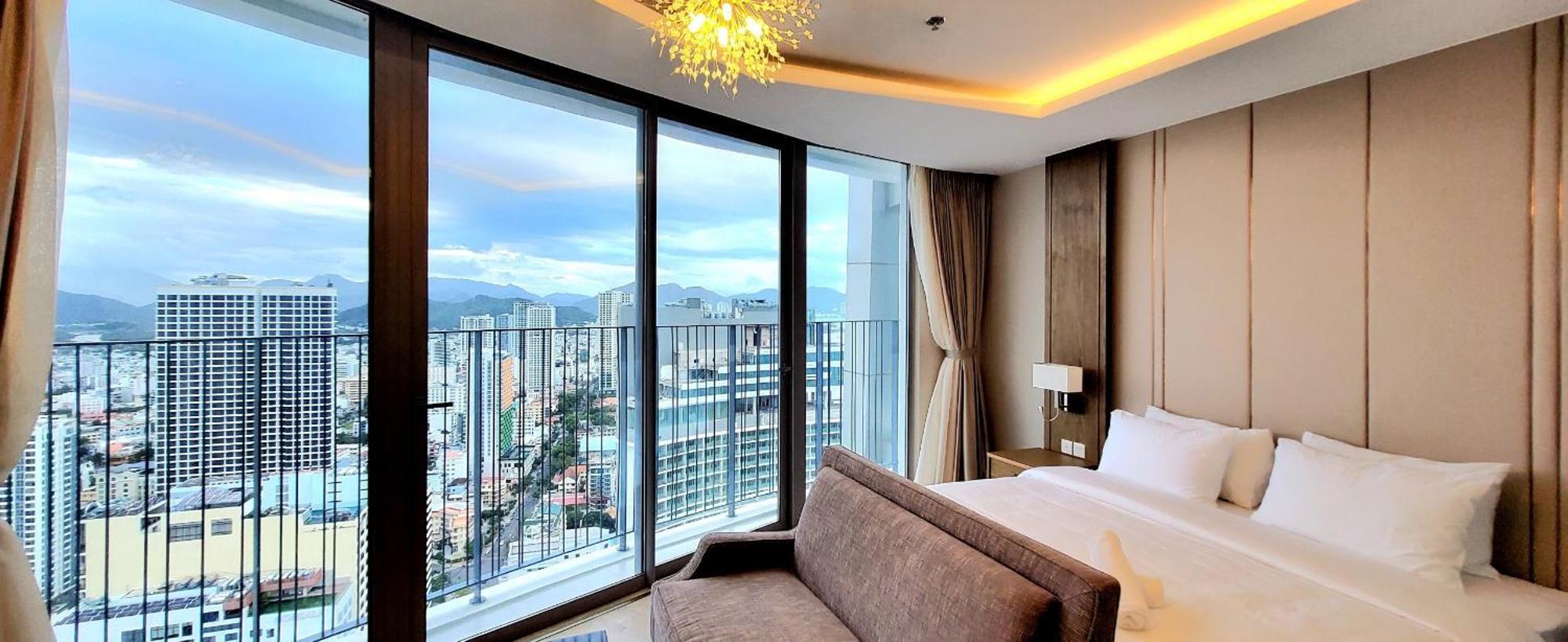 Panorama Apartment Sunset Nha Trang City ภายนอก รูปภาพ