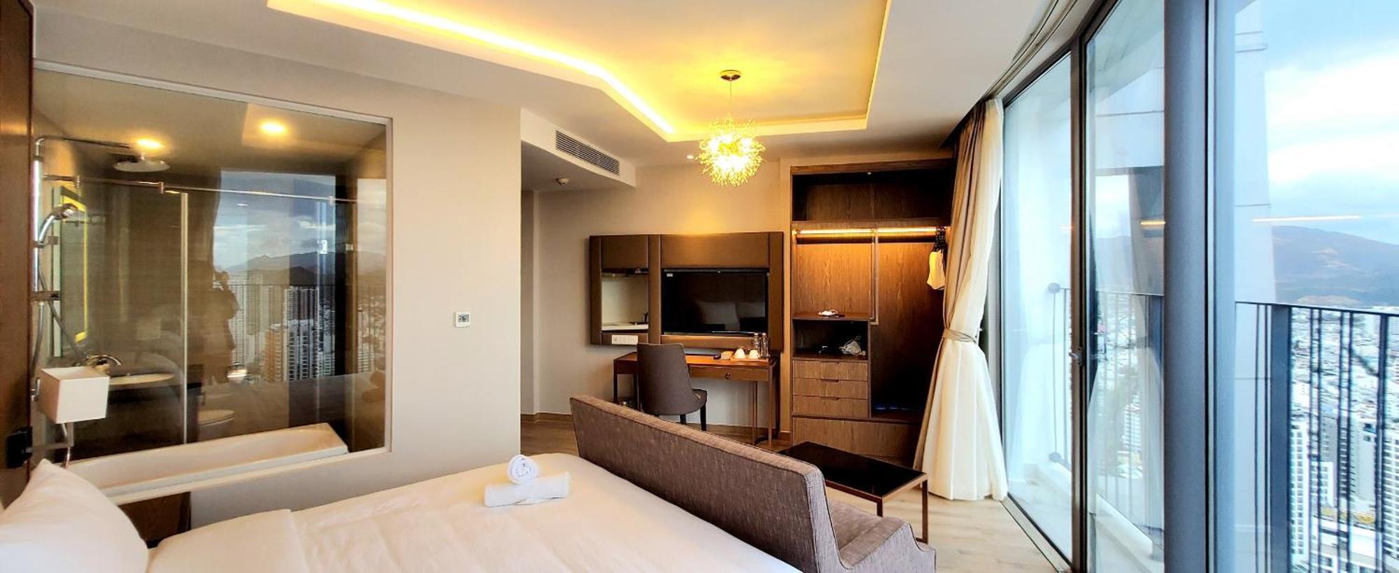 Panorama Apartment Sunset Nha Trang City ภายนอก รูปภาพ